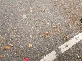 Public Fuck & Cream Pie in Outside Car Park