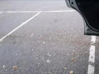 Public Fuck & Cream Pie in Outside Car Park