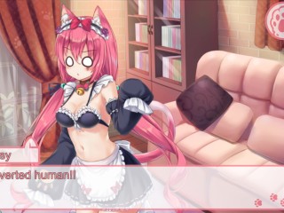 I got a cat maid [Uncensored, 4k, and 60fps]