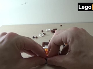 Every man's dream: a Lego bed