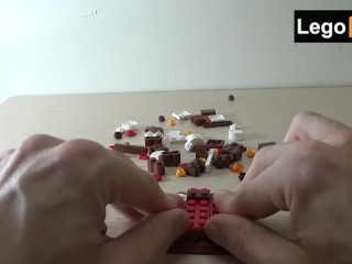 Every man's dream: a Lego bed