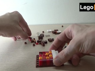 Every man's dream: a Lego bed