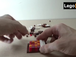 Every man's dream: a Lego bed