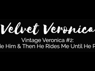 I ride him, then he rides me and cums in 60 seconds! Veronica