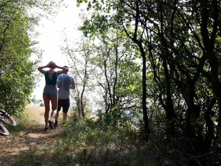 Another bike riding day ended with fucking! What a day! - amateur couple sp