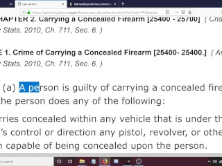 How to Legally Carry a Concealed Firearm in California Without a Permit! 