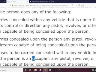 How to Legally Carry a Concealed Firearm in California Without a Permit! 