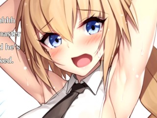 Defilement. FGO Hentai JOI challenge gauntlet (1/5). (Jeanne)