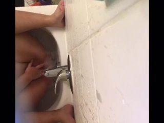 First time using a bath bomb