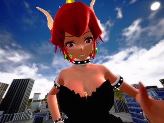 (Sound) Giantess Growth Bowsette's Rampage