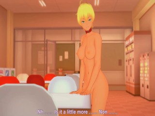 (3D Hentai)(Food Wars!: Shokugeki no Soma) Ikumi Mito masturbation (食戟のソーマ)