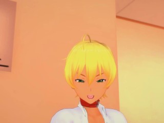 (3D Hentai)(Food Wars!: Shokugeki no Soma) Ikumi Mito masturbation (食戟のソーマ)