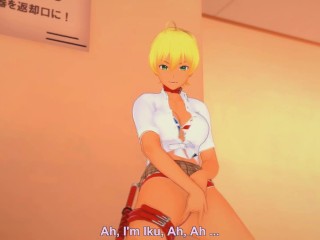 (3D Hentai)(Food Wars!: Shokugeki no Soma) Ikumi Mito masturbation (食戟のソーマ)