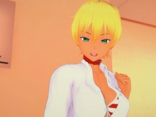 (3D Hentai)(Food Wars!: Shokugeki no Soma) Ikumi Mito masturbation (食戟のソーマ)