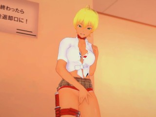 (3D Hentai)(Food Wars!: Shokugeki no Soma) Ikumi Mito masturbation (食戟のソーマ)