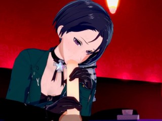 Fire Emblem Shamir Sucks, Fucks, and Gets Covered in Cum