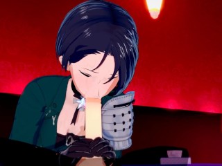 Fire Emblem Shamir Sucks, Fucks, and Gets Covered in Cum