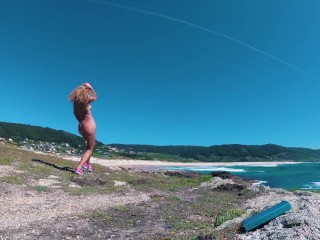 Compilation TRAVEL NUDE - Russian Slut Nudist Girl Sasha Bikeyeva
