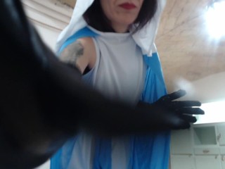 Miss Wagon Vegan Fetish Backstage video fetish in costume