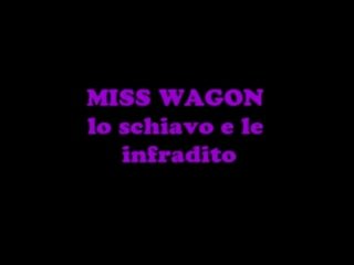 Miss Wagon Vegan, lo schiavo richard bang e le infradito fetish da leccare
