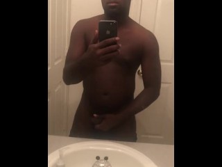 Dirty talk & masturbating ends in huge cumshot.