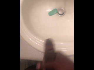 Dirty talk & masturbating ends in huge cumshot.