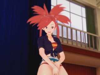 (3D Hentai)(Pokemon) Flannery masturbation (Asuna)