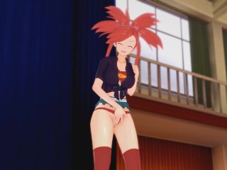 (3D Hentai)(Pokemon) Flannery masturbation (Asuna)