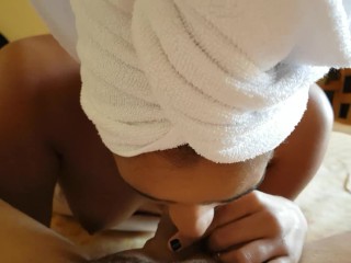 corrida en la boca - contacto visual