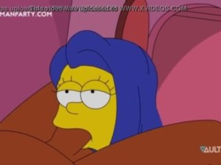 THE SIMPSONS - LENNY AND MARGE HARD SEX