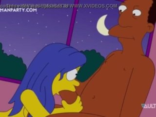 THE SIMPSONS - LENNY AND MARGE HARD SEX