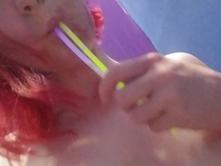 horny glowstick zombie 