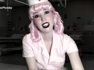Goth Nurse Joy Gives You a Prostate Exam