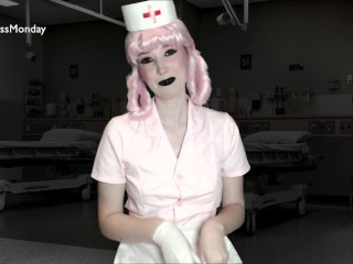 Goth Nurse Joy Gives You a Prostate Exam