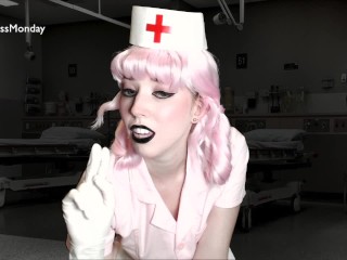 Goth Nurse Joy Gives You a Prostate Exam