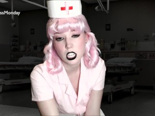 Goth Nurse Joy Gives You a Prostate Exam