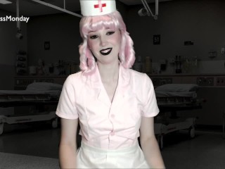 Goth Nurse Joy Gives You a Prostate Exam