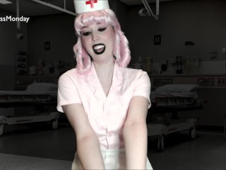 Goth Nurse Joy Gives You a Prostate Exam