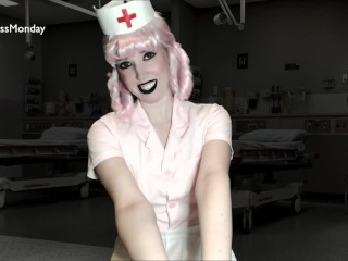 Goth Nurse Joy Gives You a Prostate Exam