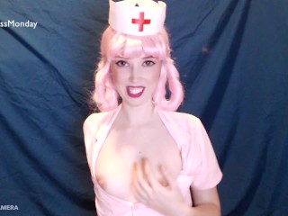 Nurse Joy Webcam Sex After A Long Day GFE POV