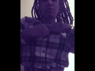 BUSTY Slutty Dreadhead show off her Double D’s | Denver Of Sin City