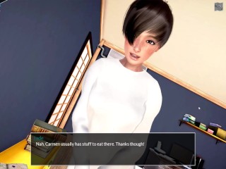 Mythic Manor - New Nefari (library cat woman) Sex Scenes