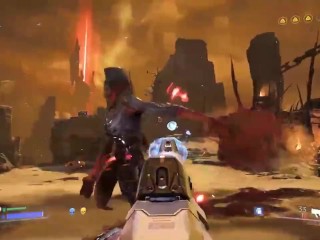 Tearing Through Demon Ass in Doom (2016) Part 4