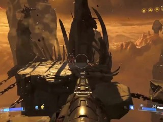 Tearing Through Demon Ass in Doom (2016) Part 4