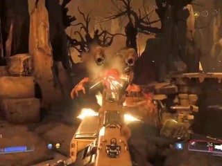 Tearing Through Demon Ass in Doom (2016) Part 4