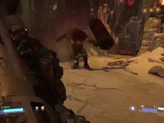 Tearing Through Demon Ass in Doom (2016) Part 4