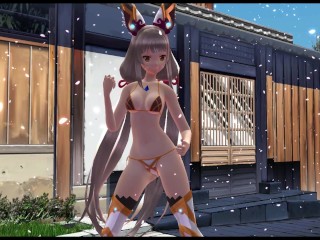 【MMD R-18】 Kimiiro ni Somaru / Xenoblade / Nia