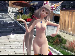 【MMD R-18】 Kimiiro ni Somaru / Xenoblade / Nia