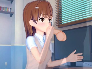 Mikoto Misaka - Toaru Kagaku no Railgun - 3D Hentai