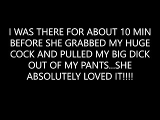 My Friend's Mom Sucks My Big Cock and Loves It